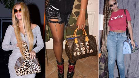 beyonce louis vuitton bag|beyonce's bag collection.